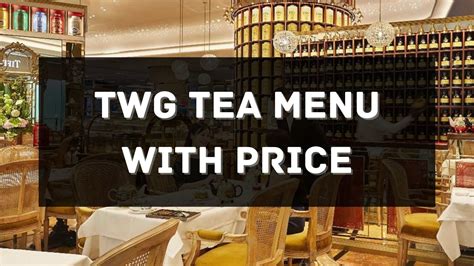 twg tea singapore price.